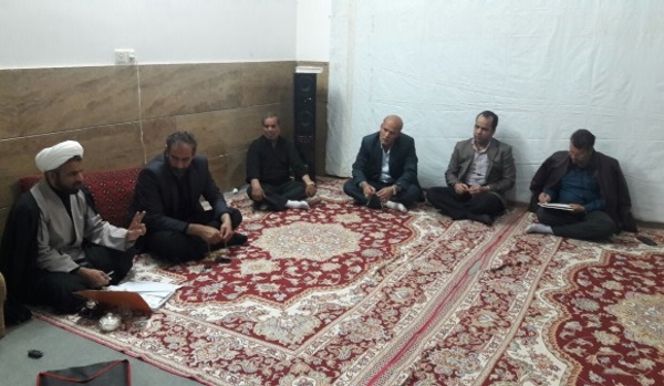 نشست هیات امنای ،هیئت های مذهبی شرف آباد