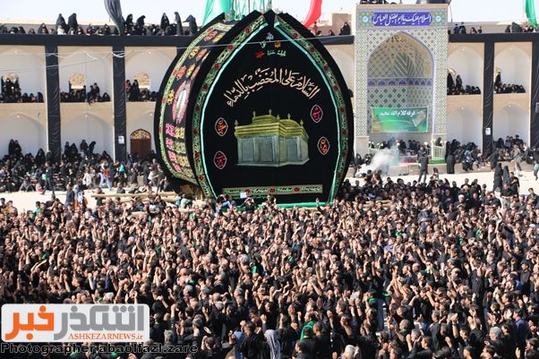 فیلم کامل نخل برداری ظهر عاشورای اشکذر پخش شده از شبکه سه سیما