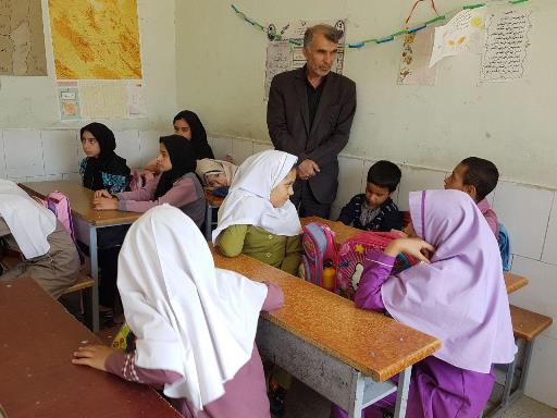 بازدید مدیرکل آموزشوپرورش استان یزد از مدارس بخش خضرآباد