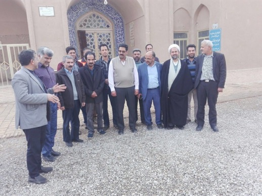 بازدید معاون راهداری اداره کل راه و شهرسازی استان یزدازمسجدریگ رضوانشهر