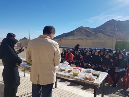 برگزاری جشنواره غذای سالم با شعار پیشگیری و کنترل چاقی در كذاب