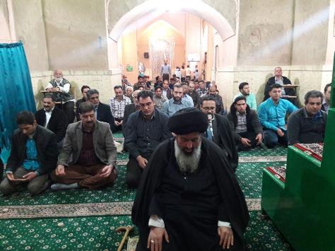 بازدید امام جمعه موقت یزد از مسجد تاریخی ریگ رضوانشهر