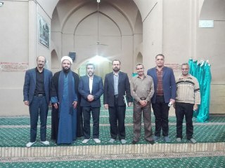 بازدید معاون فرهنگی سازمان اوقاف استان از مسجد ریگ رضوانشهر