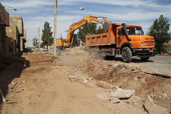 آغاز عملیات ساماندهی بلوار شهید داداش پور