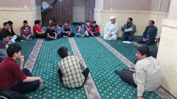 اولین جلسه توجیهی اعضای واحد شورای پایگاه عمار یاسر مسجد ریگ رضوانشهر