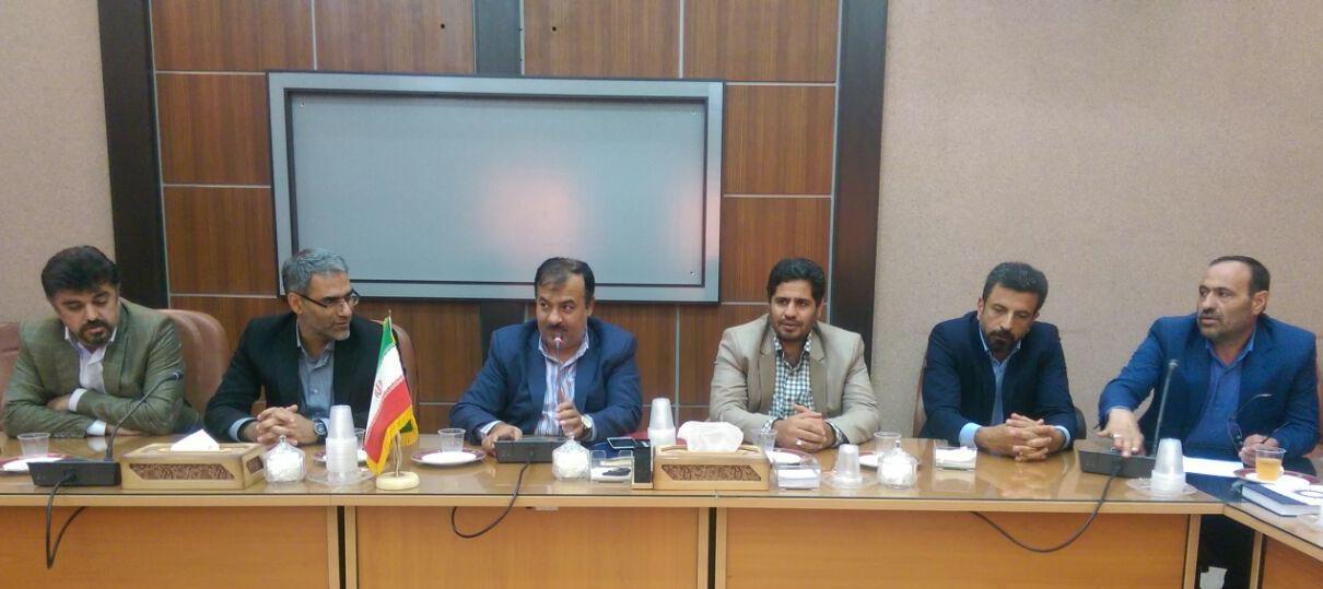 برگزاری مراسم تودیع و معارفه رییس اداره منابع طبیعی و آبخیزداری شهرستان اشکذر