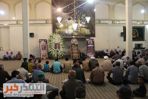 گزارش تصویری از مراسم ختم خیر نیک اندیش مرحوم اشکی