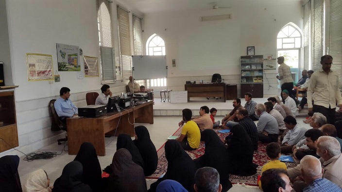 کلاس آموزشی و بررسی مشکلات دامداران بخش خضرآباد برگزارشد