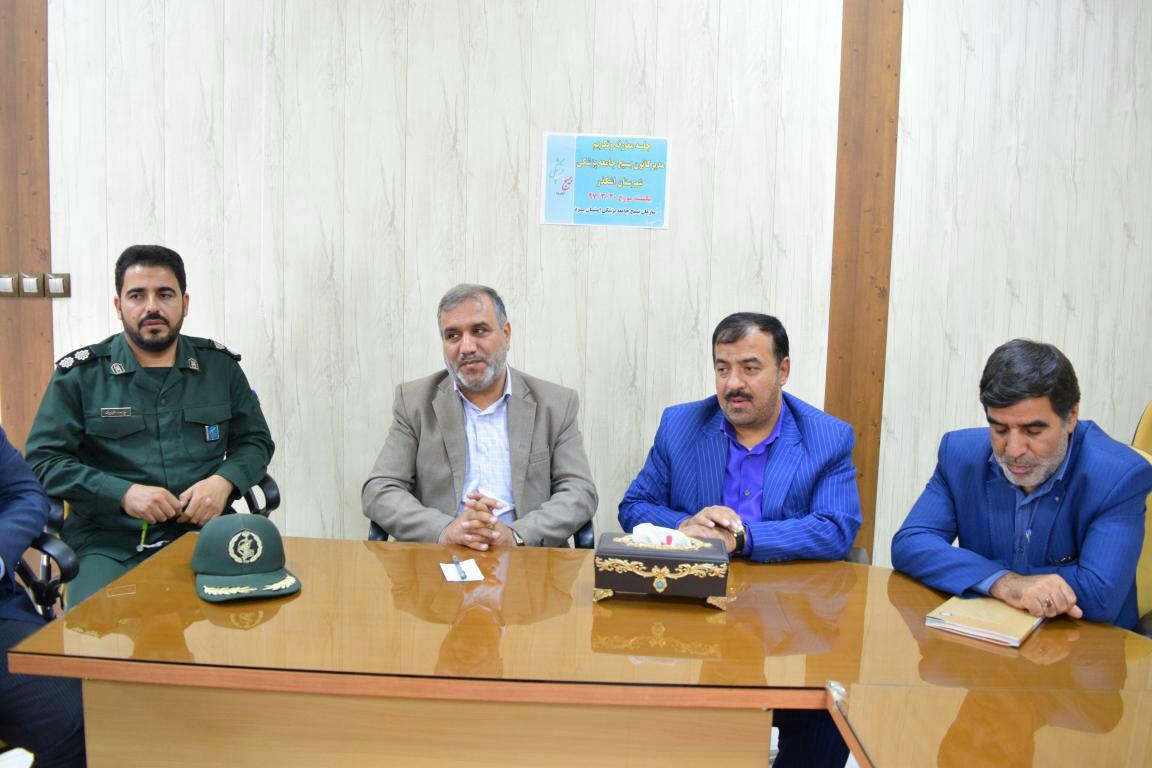 مدیر جدید کانون بسیج جامعه پزشکی شهرستان اشکذر معارفه شد