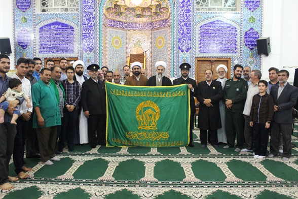 بوی عطر مشهدی در اشکذر پیچید/ استقبال پرشور مردم اشکذر از خدام رضوی