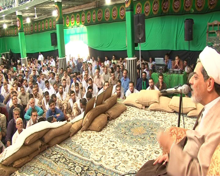 برگزاری سومین یادواره شهدای روستای هامانه از توابع دهستان کزآب