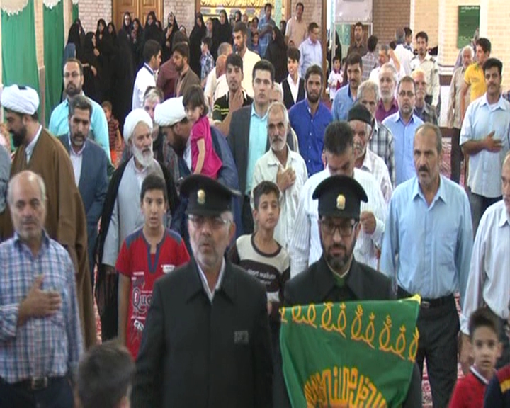 استقبال گرم مردم بخش خضرآباد از کاروان زیر سایه خورشید