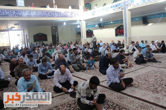 دعای روحبخش عرفه در اشکذر برگزار شد دعای روحبخش عرفه در اشکذر برگزار شد