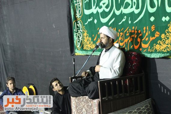 برگزاری مراسم  عزاداری هفتم امام حسین در خیمه گاه هیئت قمر بنی هاشم (ع) اشکذر