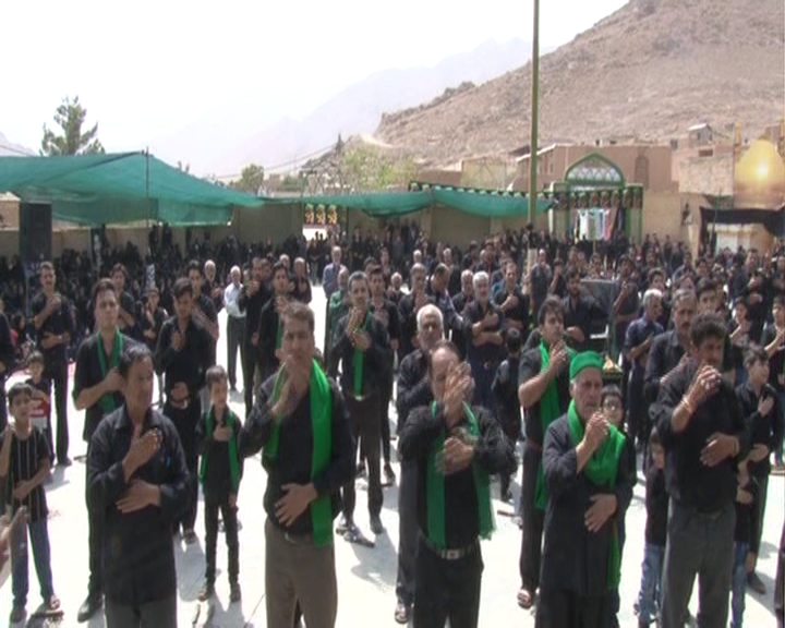 روستای کزآب میزبان عزاداران حسینی در روز عاشورا
