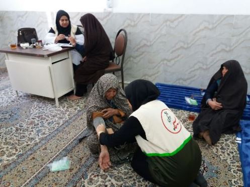 اجرای طرح ویزیت و داروی رایگان در روستاهای محروم بخش خضرآباد
