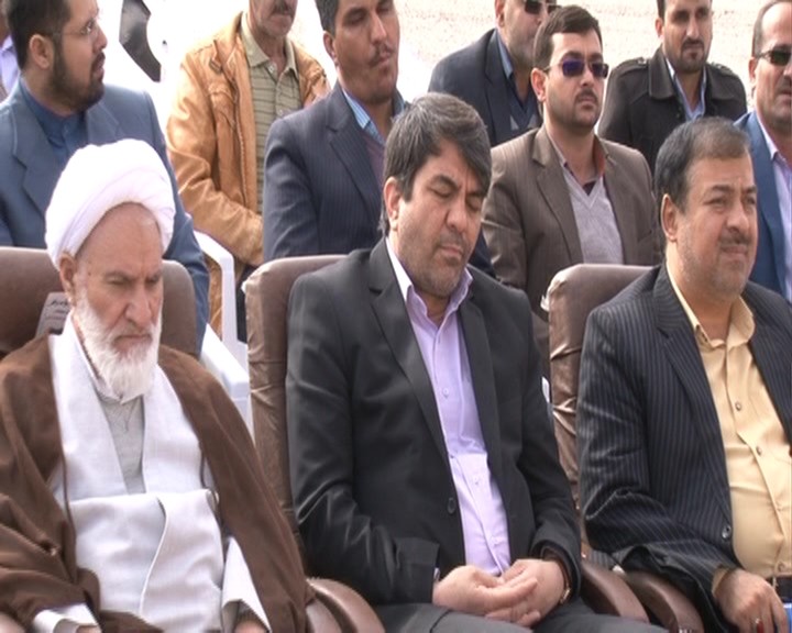 فاز اول پروژه انتقال آب به شهر خضرآباد افتتاح شد