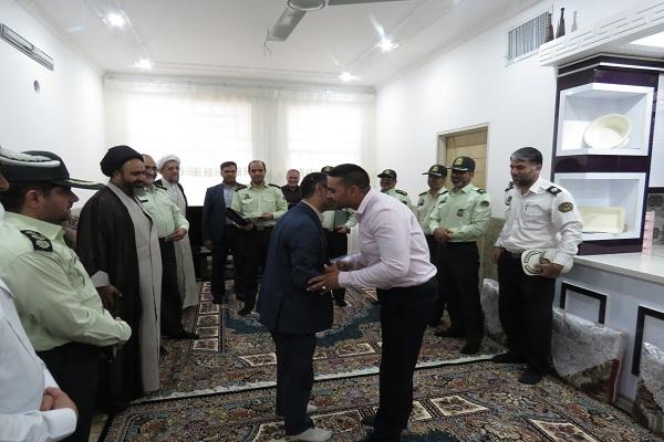 تجلیل از عضو برگزیده جهادی پلیس راهور شهرستان اشکذر