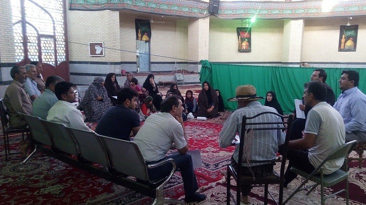 برگزاری جلسه تشکیل کارگروه توسعه روستایی در جلال آباد دزک با همکاری اداره منابع طبیعی
