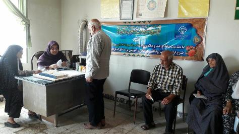 اجرای طرح ارائه دارو و ویزیت رایگان بمناسبت دهه کرامت در بخش خضرآباد