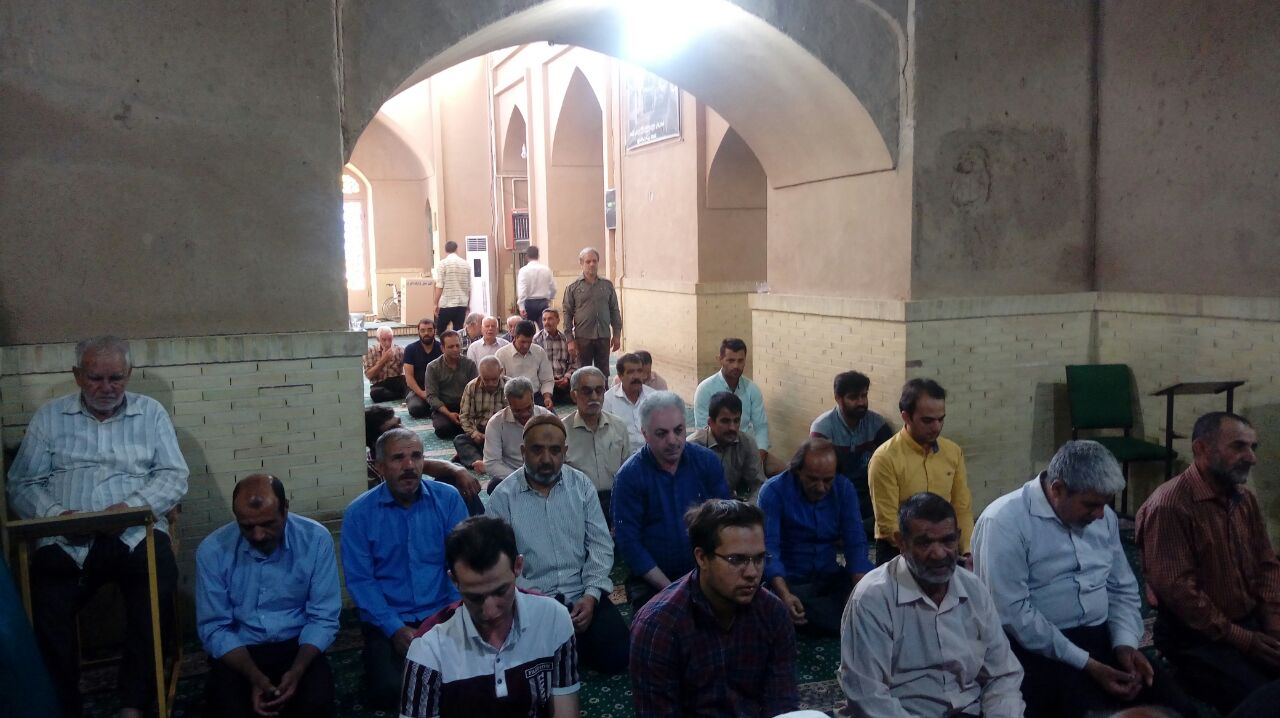 برگزاری نماز عید سعید قربان در مسجد تاریخی ریگ رضوانشهر