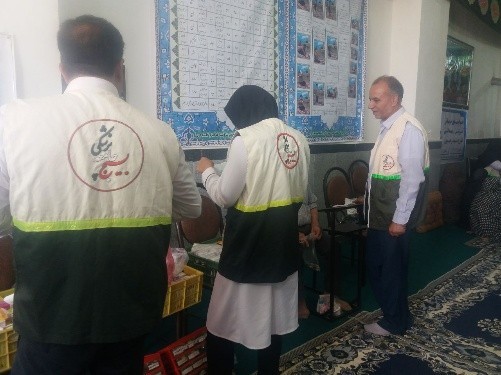 اجرای طرح ویزیت و داروی رایگان در  بخش خضرآباد