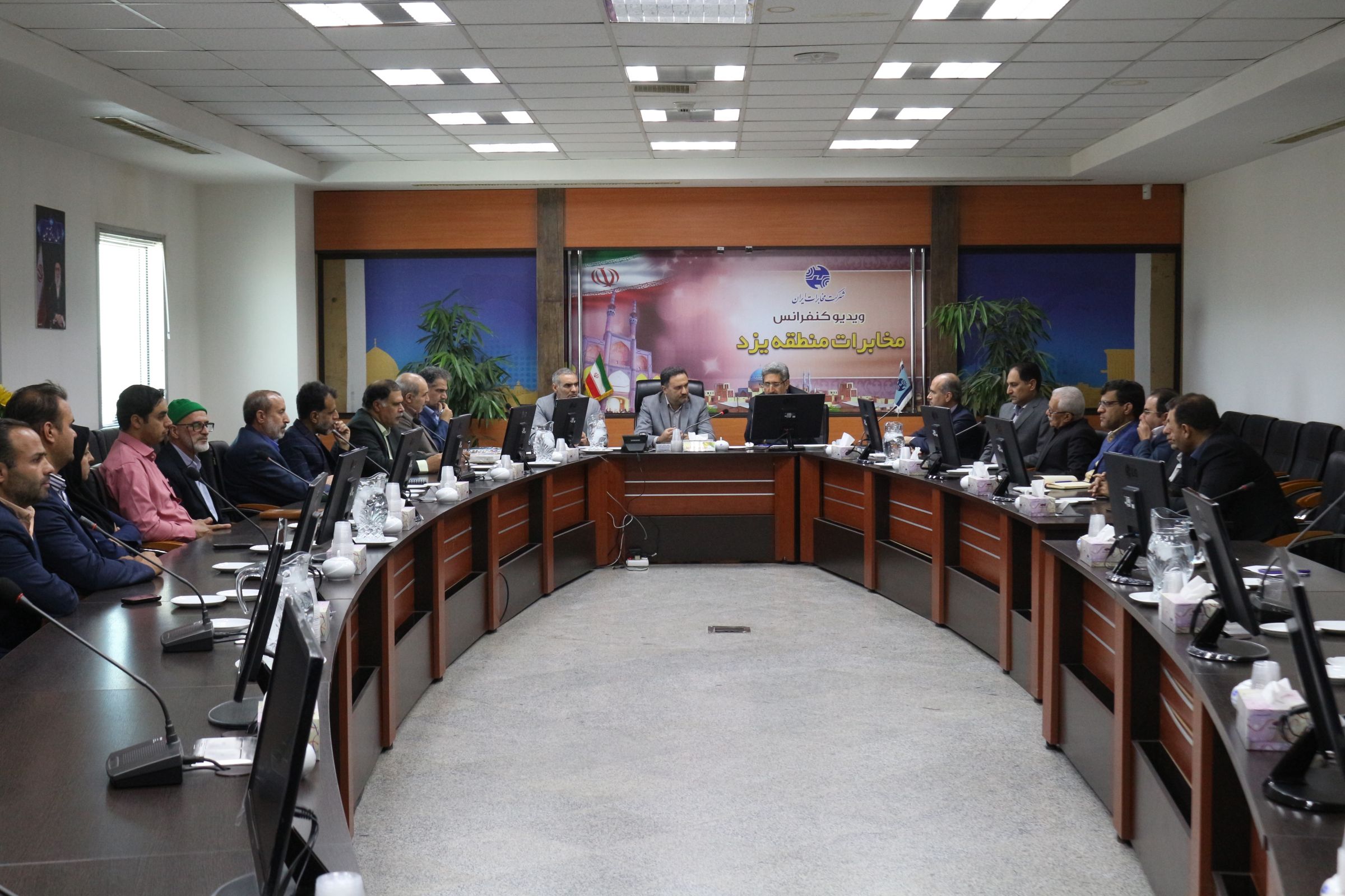 برگزاری مراسم معارفه سرپرست حراست مخابرات یزد