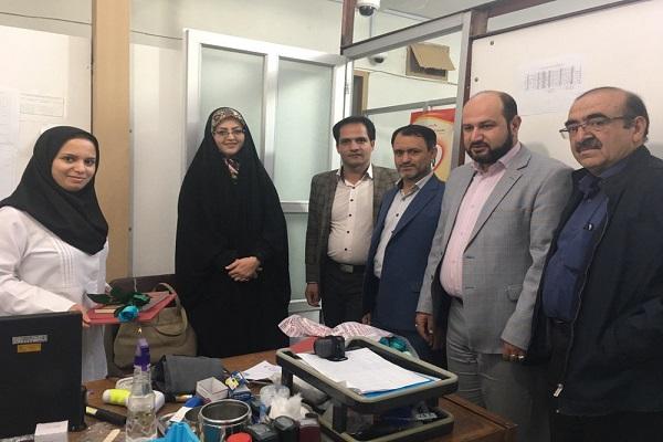 تجلیل شهردار و اعضای شورای اسلامی شهر اشکذر از پزشکان