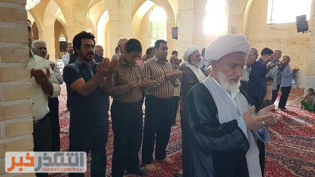 اقامه نماز عید سعید قربان در امام زاده سید کافی(ع)