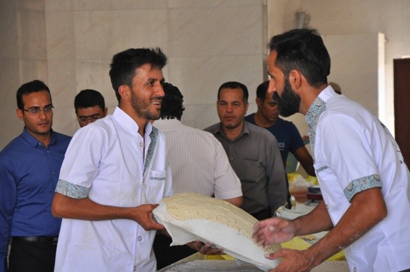 بزرگترین کارگاه تولید نان خشک استان در روستای قوام آباد بخش خضرآباد افتتاح شد