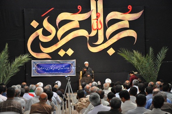 روایت تصویری از یادوراه شهدای اداری کارگری و اصناف اشکذر