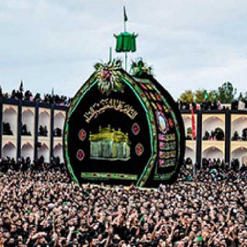 تقدیر و تشکر حسینیه سفید اشکذر از عزاداران روز عاشورا