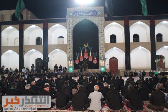 شب سوم محرم در شهرستان اشکذر از قاب تصویر