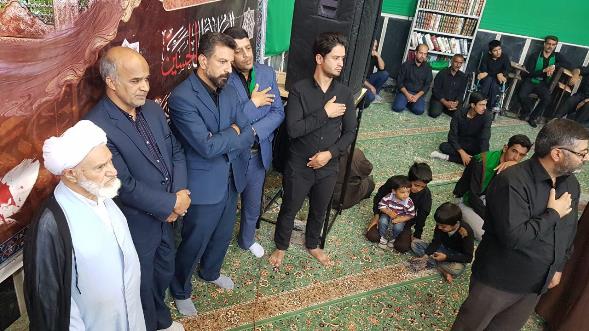 روستای هامانه میزبان هیئات عزادار روستاهای خضرآباد در سیزدهمین روز از ماه محرم