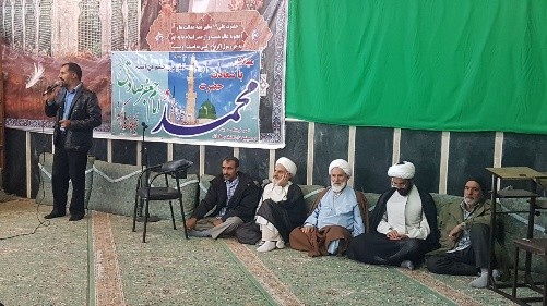 برگزاری مراسم جشن در مصلای بزرگ روستای هامانه