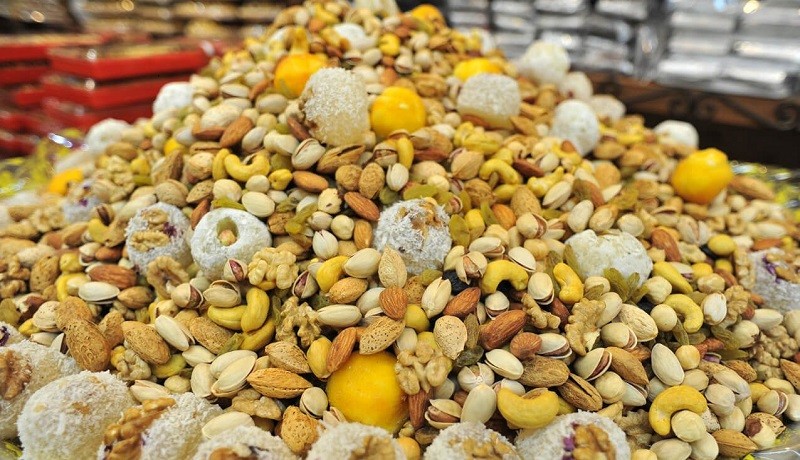 کاهش قیمت آجیل شب یلدا در یزد