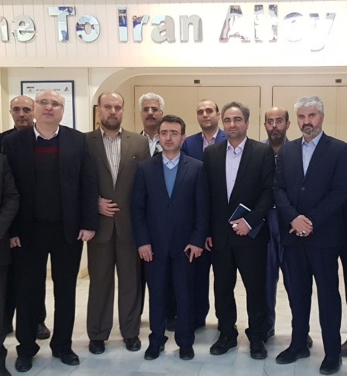 مدیر عامل صندوق بازنشستگی کشور از فولاد آلیاژی ایران بازدید کرد