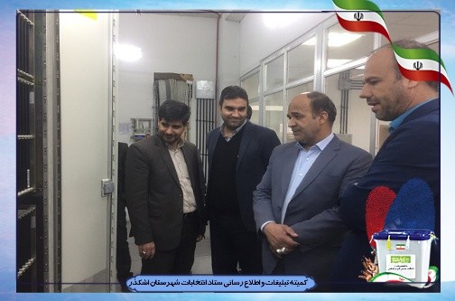 فرماندار شهرستان اشکذر از اداره مخابرات شهرستان اشکذر بازدید کرد