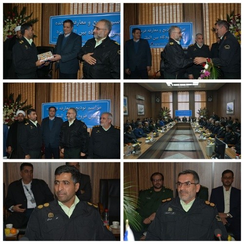 سرهنگ قنبری به عنوان فرمانده جدید پلیس فرودگاه‌ یزد معرفی شد