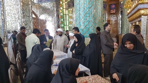 اقشار مختلف مردم خضرآباد در انتخابات مجلس حضور یافتند