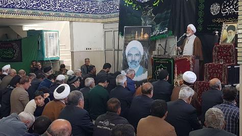 اقامه نمازجمعه بخش خضرآباد در روستای شرب العین