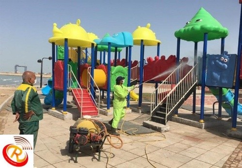 ضد عفونی اماکن عمومی بخش رستاق فردا آغاز می شود