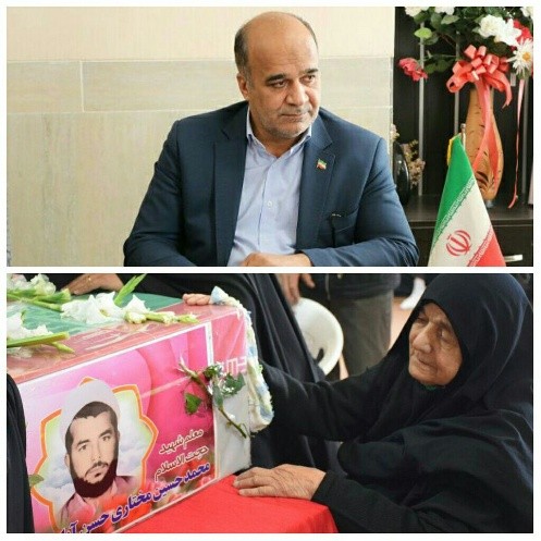 درپی درگذشت مادر شهید مختاری فرماندار شهرستان اشکذر پیام تسلیت صادر کرد