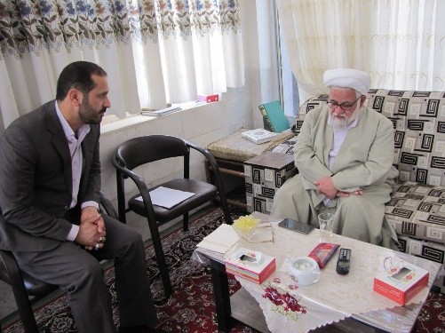 رئیس اداره فرهنگ و ارشاد اسلامی شهرستان اشکذر با امام جمعه اشکذر دیدار کرد