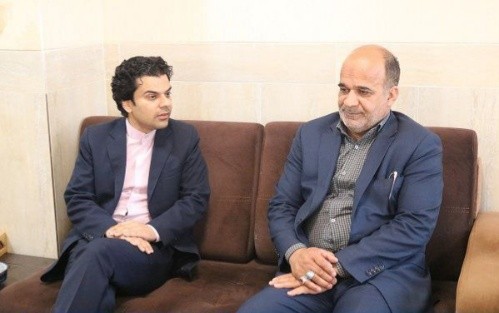 دیدار مدیرکل روابط عمومی استانداری یزد با فرماندار اشکذر