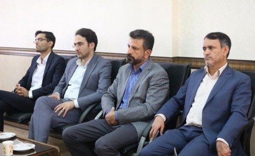 دیدار مسئولان شهری و شهرستانی اشکذر با دادستان و رئیس دادگستری شهرستان اشکذر