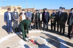 آیین خشتگذاری آموزشگاه سه کلاسه شهیداللهدادی در خضرآباد آیین خشتگذاری آموزشگاه سه کلاسه شهیداللهدادی در خضرآباد