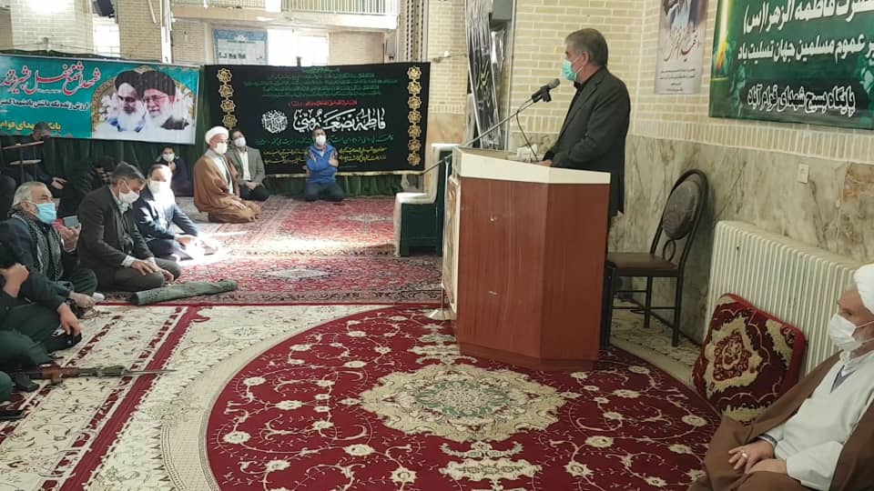 مراسم گرامیداشت آیت الله مصباح یزدی در بخش خضرآباد برگزار شد