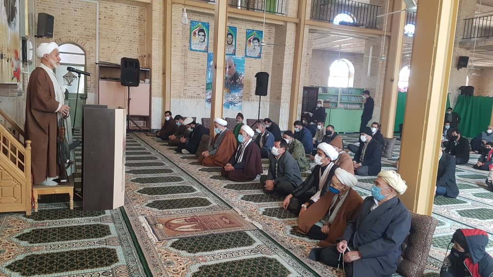نماز جمعه خضرآباد در روستای اتابک برگزار شد