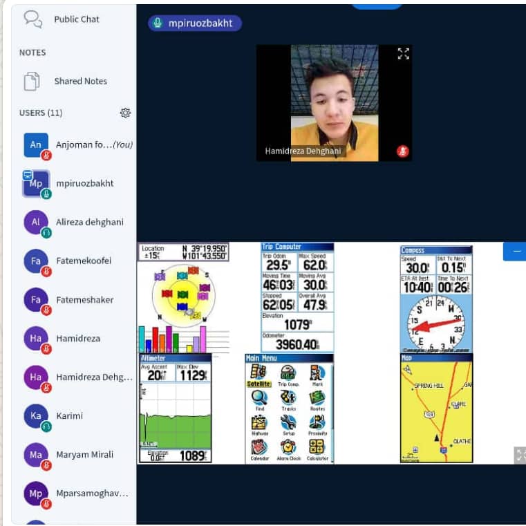 برگزاری کارگاه مجازی تخصصی GPS